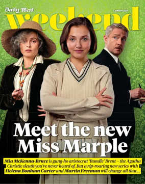 Cover of Daily Mail Weekend Magazine