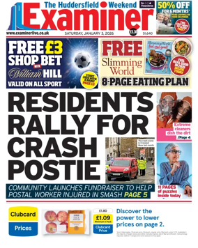 Cover of Huddersfield Daily Examiner