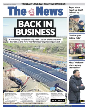 Cover of Portsmouth News