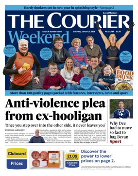 Cover of The Courier & Advertiser (Angus and Dundee)