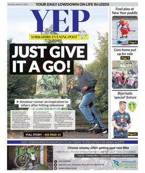Cover of Yorkshire Evening Post