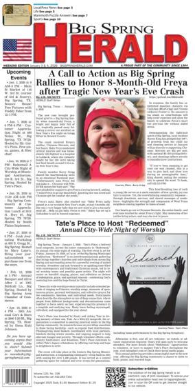 Cover of Big Spring Herald Weekend