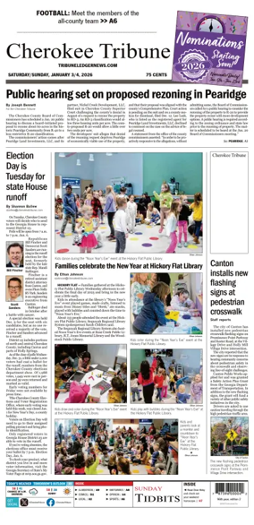 Cover of Cherokee Tribune