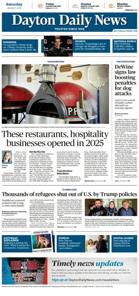 Cover of Dayton Daily News