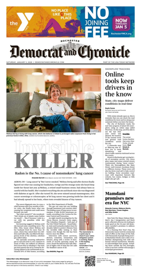 Cover of Democrat and Chronicle