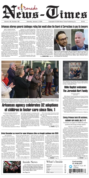 Cover of El Dorado News-Times (VCID - Camden News)