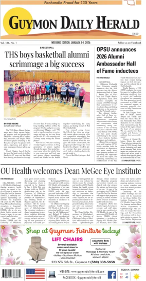 Cover of Guymon Daily Herald