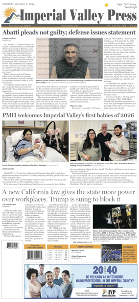 Cover of Imperial Valley Press