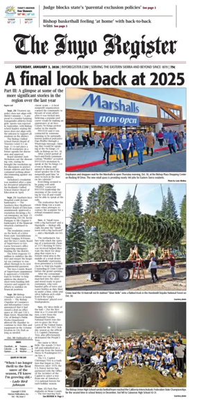 Cover of Inyo Register