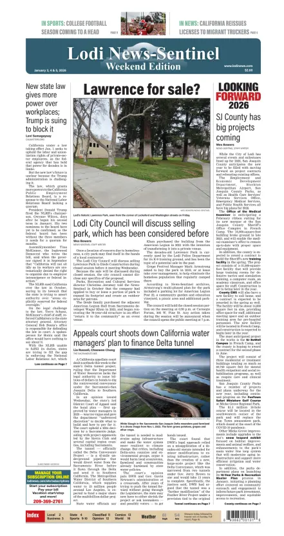 Cover of Lodi News-Sentinel