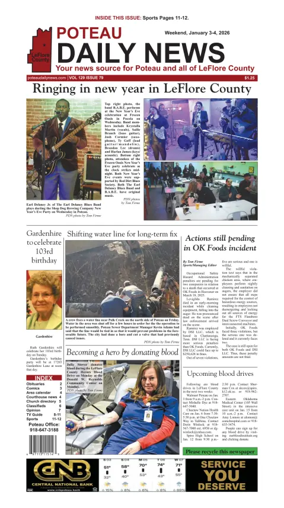 Cover of Poteau Daily News