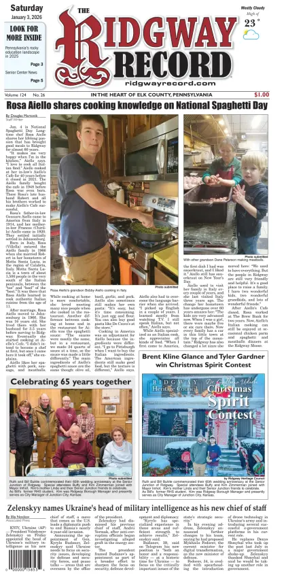 Cover of Ridgway Record