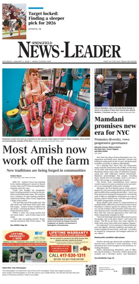 Cover of Springfield News-Leader