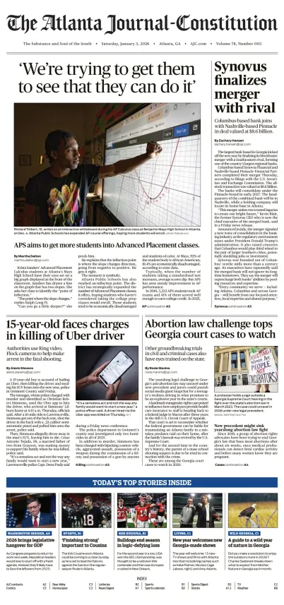 Cover of The Atlanta Journal-Constitution