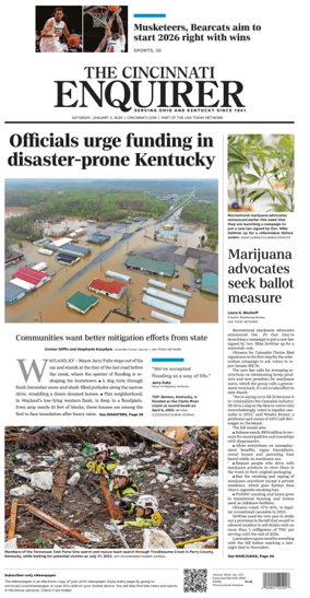 Cover of The Cincinnati Enquirer