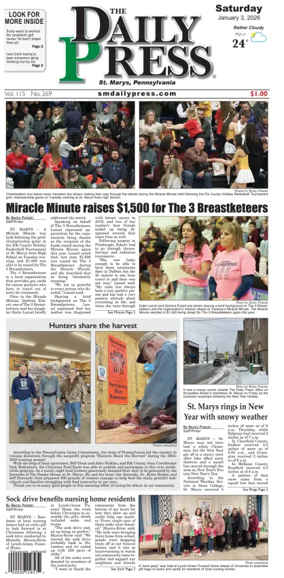 Cover of The Daily Press