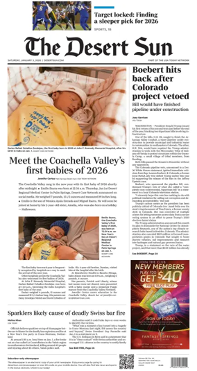 Cover of The Desert Sun