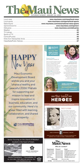 Cover of The Maui News - Weekender