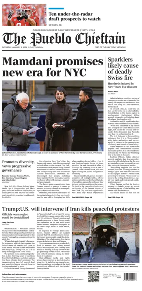 Cover of The Pueblo Chieftain