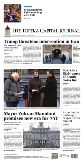 Cover of The Topeka Capital-Journal