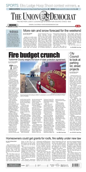 Cover of The Union Democrat