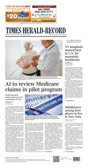 Cover of Times Herald-Record