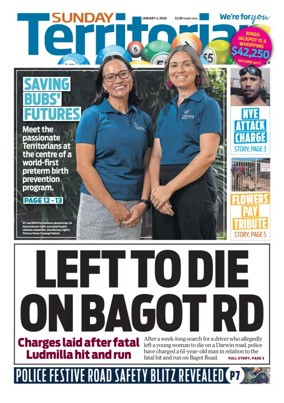 Cover of Sunday Territorian