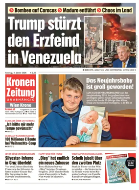 Cover of Kronen Zeitung