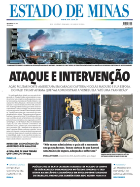 Cover of Estado de Minas (Brazil)