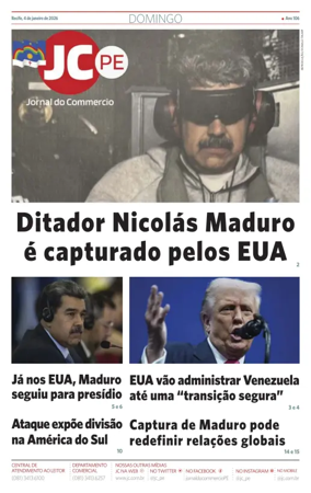 Cover of Jornal do Commercio