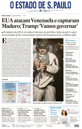 Cover of O Estado de S. Paulo