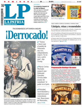 Cover of La Patria (Colombia)