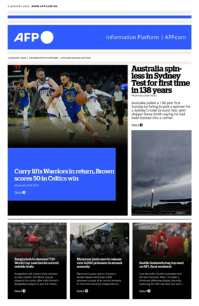 Cover of AFP English