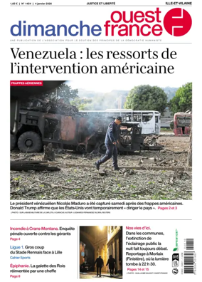 Cover of Dimanche Ouest France (Ille-et-Vilaine)