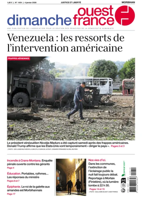 Cover of Dimanche Ouest France (Morbihan)