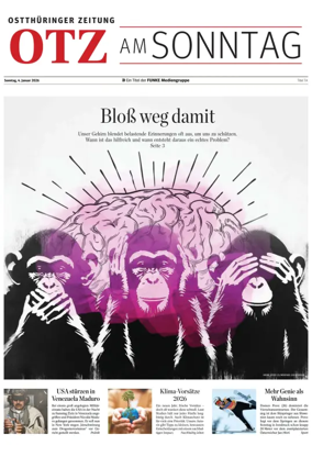 Cover of Ostthuringer Zeitung (Saale-Holzland-Kreis)