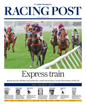 Cover of Racing Post (HK)