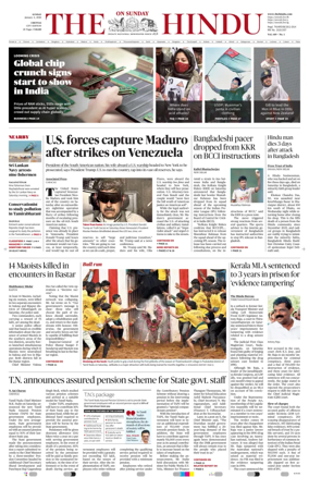 Cover of The Hindu (Chennai)