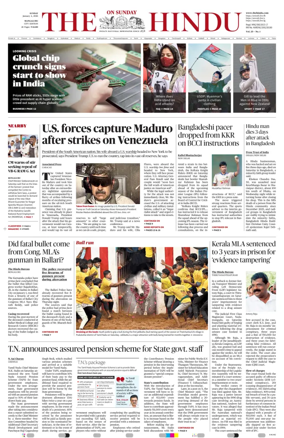 Cover of The Hindu (Mangalore)