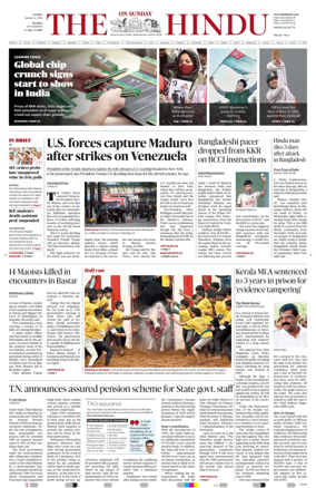 Cover of The Hindu (Mumbai)