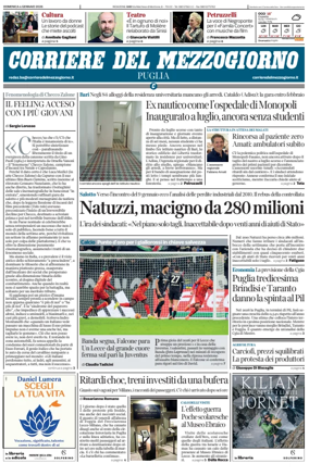 Cover of Corriere del Mezzogiorno (Puglia)