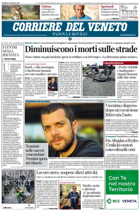 Cover of Corriere del Veneto (Padova e Rovigo)