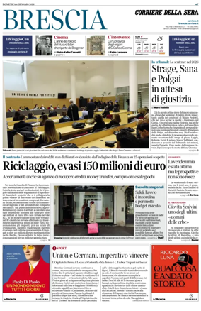 Cover of Corriere della Sera (Brescia)