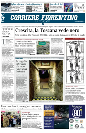 Cover of Corriere Fiorentino