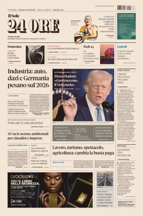 Cover of Il Sole 24 Ore