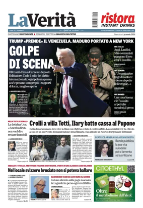 Cover of La Verita (Italia)