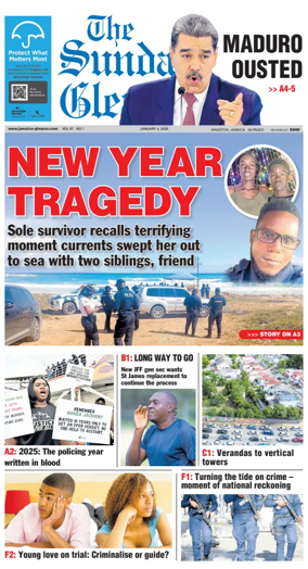 Cover of Jamaica Gleaner