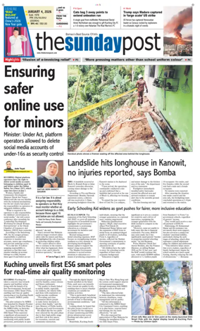 Cover of The Borneo Post