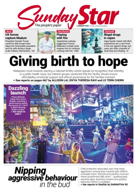Cover of The Star Malaysia