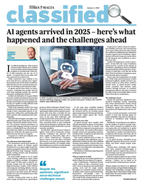 Cover of The Sunday Times of Malta - Classified